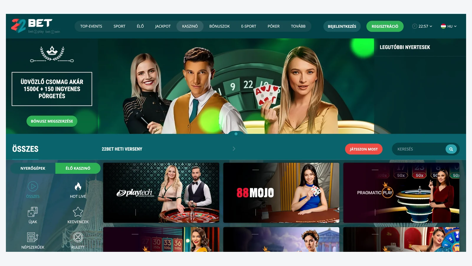 22Bet — Best Online Casino Europe – Top EU Casinos for 2026